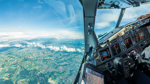 Left turn on departure