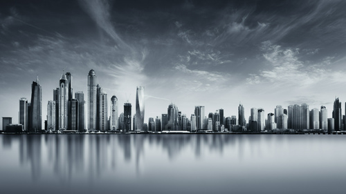 Dubai Marina Skyline