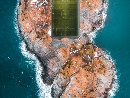 Henningsvaer soccer field